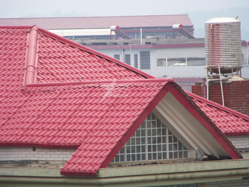 新型屋面建材合成樹(shù)脂瓦，傳統建筑用瓦的傳承替代建筑材料